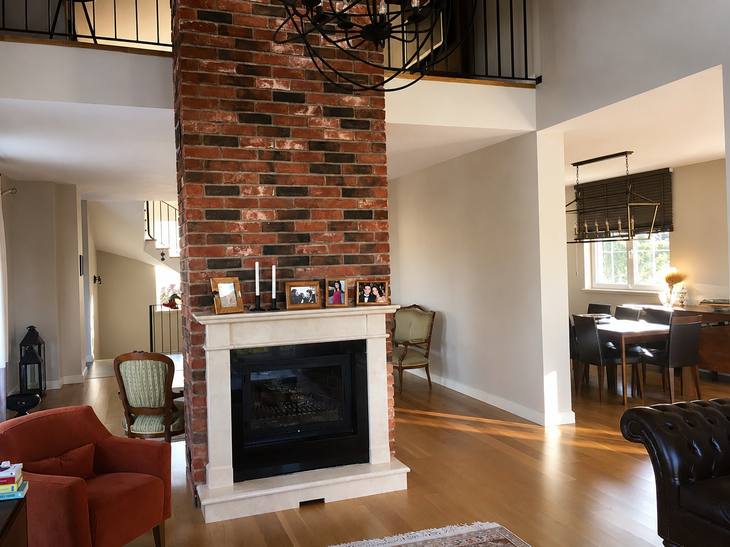 Whole-home renovation with open living space