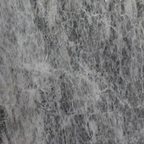 Black marble slab with white veining